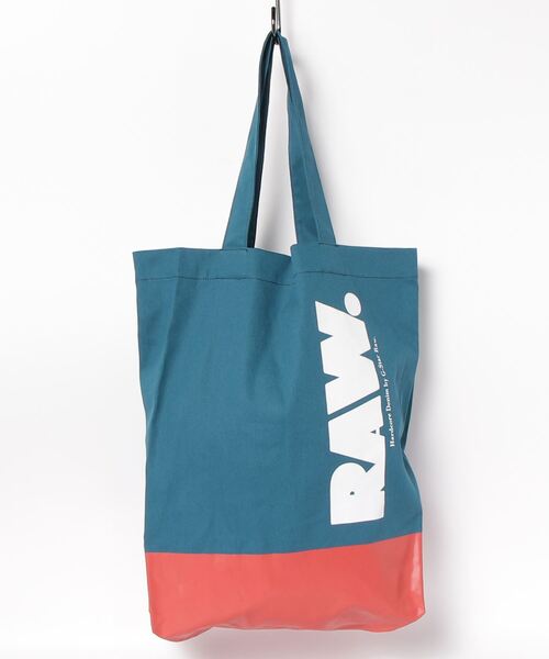 G-STAR（ジースター）の「CANVAS SHOPPER COLORBLOCK（トートバッグ・メンズ・ブルー系その他・ONE SIZE）」の7枚目の写真