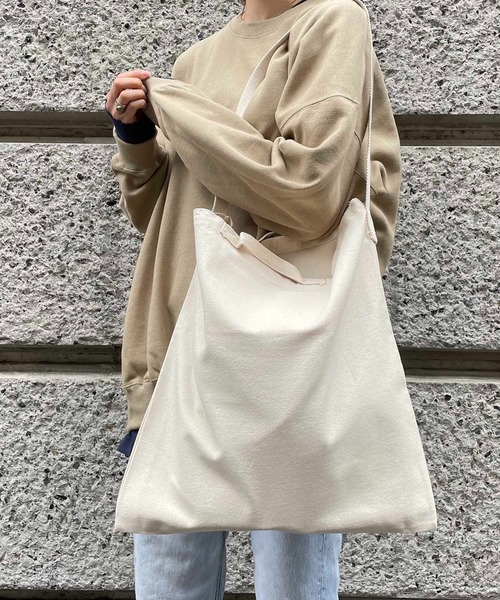 TRUSS（トラス）の「TRUSS/ キャンバス ショルダーバッグ / SHB-027（ショルダーバッグ・メンズ・ナチュラル/ネイビー/ブラック・ONESIZE）」の3枚目の写真