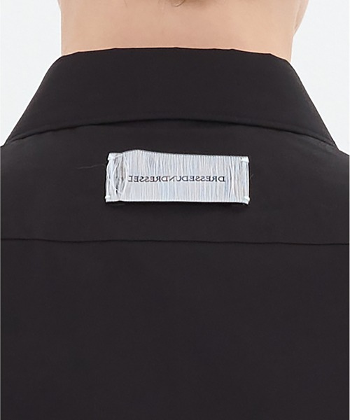 DRESSEDUNDRESSED(ドレスドアンドレスド)の「Layered Shirt(シャツ/ブラウス・メンズ・ブラック/ホワイト/サックスブルー・3/2/4)」の10枚目の写真