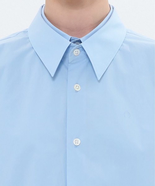 DRESSEDUNDRESSED(ドレスドアンドレスド)の「Layered Shirt(シャツ/ブラウス・メンズ・ブラック/ホワイト/サックスブルー・3/2/4)」の16枚目の写真