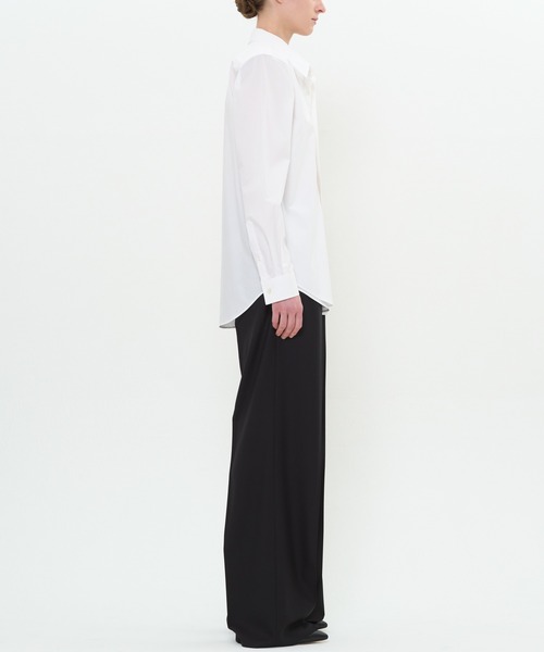 DRESSEDUNDRESSED(ドレスドアンドレスド)の「Layered Shirt(シャツ/ブラウス・メンズ・ブラック/ホワイト/サックスブルー・3/2/4)」の19枚目の写真