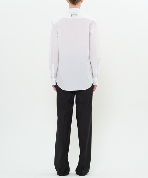 DRESSEDUNDRESSED(ドレスドアンドレスド)の「Layered Shirt(シャツ/ブラウス・メンズ・ブラック/ホワイト/サックスブルー・3/2/4)」の20枚目の写真