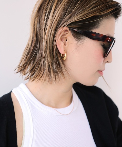 Deuxieme Classe(ドゥーズィエムクラス)の「【LAVER/ラバー】 MOON ピアス ゴールド(ピアス(両耳用)・レディース・ゴールド・FREE)」の12枚目の写真
