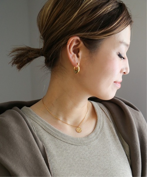 Deuxieme Classe(ドゥーズィエムクラス)の「【LAVER/ラバー】 MOON ピアス ゴールド(ピアス(両耳用)・レディース・ゴールド・FREE)」の15枚目の写真