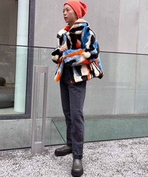 Attick by Johnbull（アティックバイジョンブル）の「【Attick by Johnbull】テーパードジーンズ（デニムパンツ）」