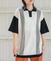 PBLIM | PAGEBOYLIM/レトロストライプニット(ニット/セーター)