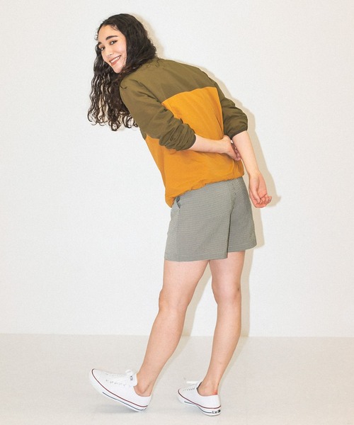 URBAN RESEARCH Sonny Label（アーバンリサーチサニーレーベル）の「OOPS　配色アノラックブルゾン（ブルゾン・レディース・グリーン系その他/ブラック系その他/パープル系その他・FREE）」の7枚目の写真