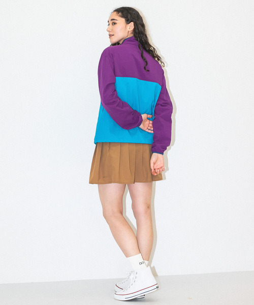 URBAN RESEARCH Sonny Label（アーバンリサーチサニーレーベル）の「OOPS　配色アノラックブルゾン（ブルゾン・レディース・グリーン系その他/ブラック系その他/パープル系その他・FREE）」の21枚目の写真