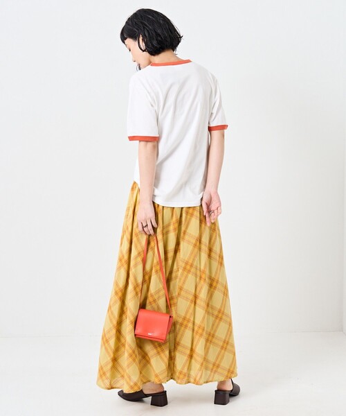 FREAK'S STORE（フリークスストア）の「フロッキーリンガーTEE（Tシャツ/カットソー・レディース・オフホワイト/イエロー/グリーン/その他9・ﾌﾘ-）」の5枚目の写真