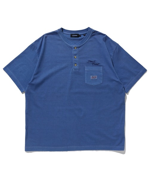 XLARGE（エクストララージ）の「HENLEY NECK S/S POCKET TEE/ ヘンリー