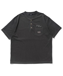 XLARGE | HENLEY NECK S/S POCKET TEE/ ヘンリーネック　ポケット　半袖　Tシャツ(Tシャツ/カットソー)