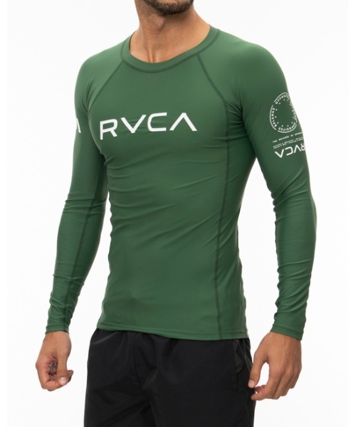 セール】RVCA メンズ BALANCE ARCH RS ラッシュガード【2022年夏