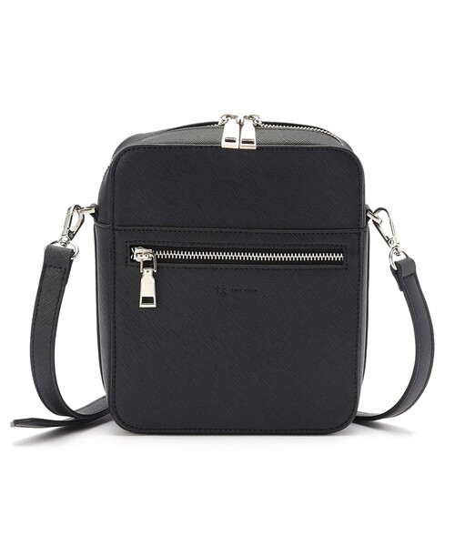 tk.TAKEO KIKUCHI（ティーケータケオキクチ）の「 バイカラースクエアボックスショルダーバッグ（ショルダーバッグ）」 WEAR