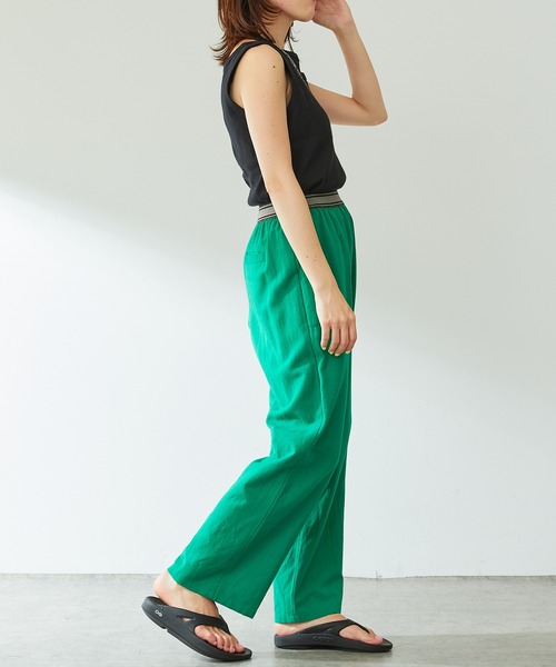 COLLAGE GALLARDAGALANTE（コラージュガリャルダガランテ）の「レイヤードタンクトップ（タンクトップ・レディース・ブラック/パープル・FREE）」の5枚目の写真