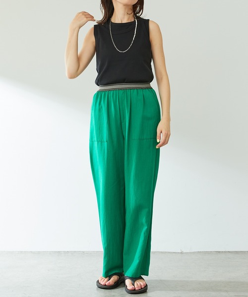 COLLAGE GALLARDAGALANTE（コラージュガリャルダガランテ）の「レイヤードタンクトップ（タンクトップ・レディース・ブラック/パープル・FREE）」の10枚目の写真