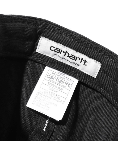 Carhartt WIP（カーハートダブリューアイピー）の「Carhartt WIP/カーハートダブリューアイピー LOGO CAP ベースボールロゴキャップ（キャップ・メンズ・ネイビー/ブラック/ベージュ・ONE SIZE）」の12枚目の写真