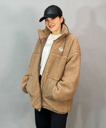 ROXY/ロキシー  ビッグシルエット/オーバーサイズ/無地ボアジャケット   RZP224019