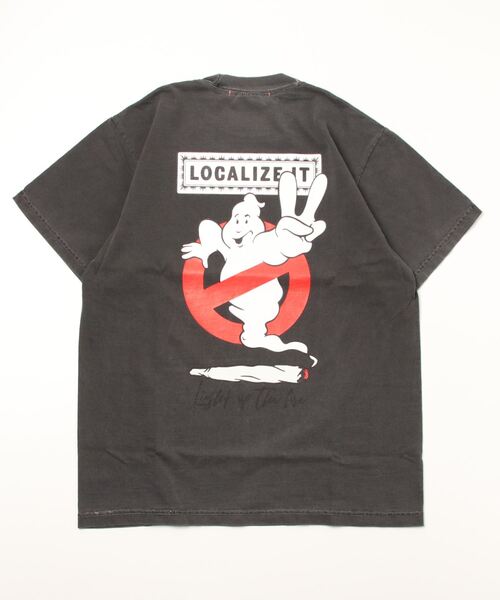 THE DAWN B（ダウンビー）の「【The Dawn B】SMOKING（Tシャツ/カットソー・メンズ・ホワイト/スミクロ・M/L/XL）」の3枚目の写真