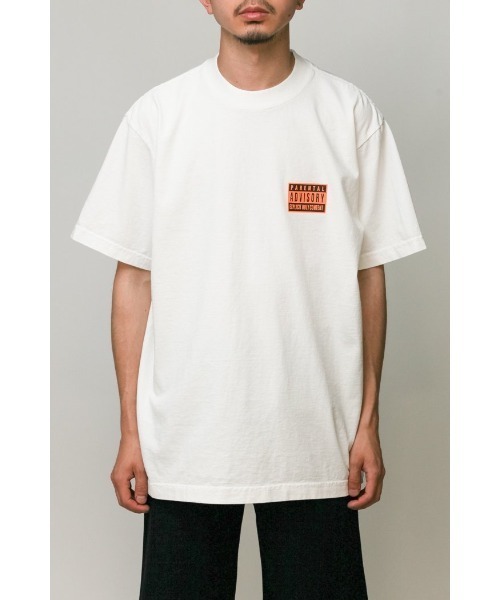 THE DAWN B（ダウンビー）の「【The Dawn B】SMOKING（Tシャツ/カットソー・メンズ・ホワイト/スミクロ・M/L/XL）」の5枚目の写真