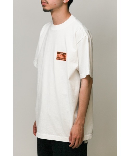 THE DAWN B（ダウンビー）の「【The Dawn B】SMOKING（Tシャツ/カットソー・メンズ・ホワイト/スミクロ・M/L/XL）」の7枚目の写真