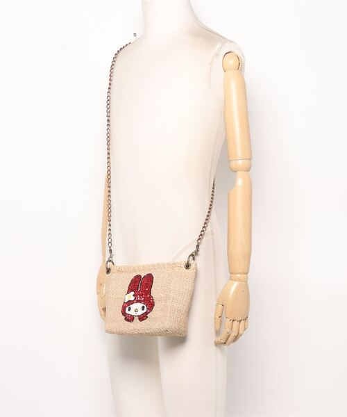 ACCOMMODE(アコモデ)の「【セット商品】SANRIO マイメロディかごバッグ2点セット(かごバッグ・レディース・A・FREE)」の12枚目の写真
