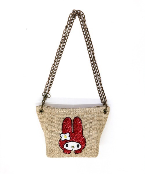 ACCOMMODE(アコモデ)の「【セット商品】SANRIO マイメロディかごバッグ2点セット(かごバッグ・レディース・A・FREE)」の11枚目の写真