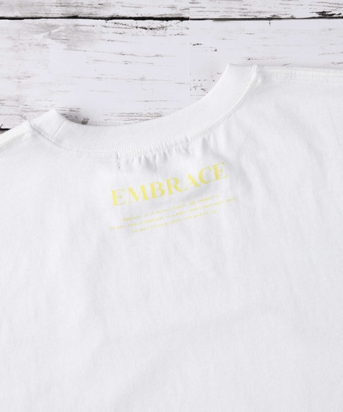 HONEYSUCKLE ROSE（ハニーサックルローズ）の「【HONEYSUCKLE ROSE】フォトプリントＴシャツ（Tシャツ/カットソー・レディース・ホワイト/ブラック/ブラック×パープル・M/L）」の14枚目の写真