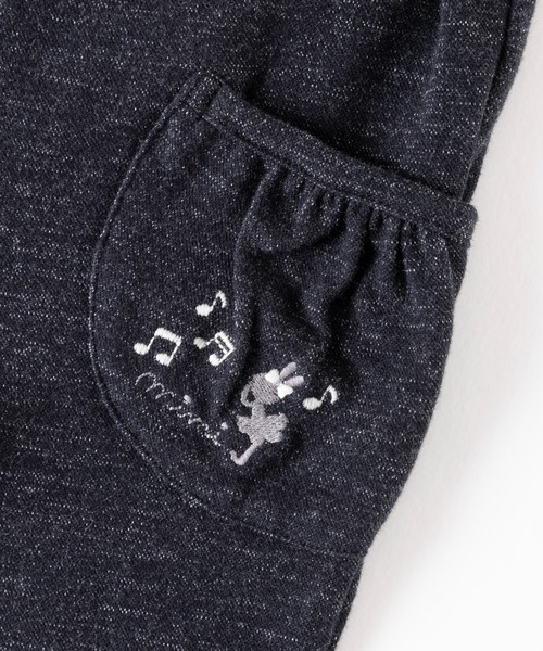 KP（ケーピー）の「デニム風ニットツイルパンツ(100～130cm)（デニムパンツ・キッズ・ブラック/ブルー系その他/パープル・110cm/100cm/120cm/130cm）」の8枚目の写真