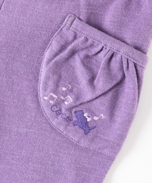 KP（ケーピー）の「デニム風ニットツイルパンツ(100～130cm)（デニムパンツ・キッズ・ブラック/ブルー系その他/パープル・110cm/100cm/120cm/130cm）」の11枚目の写真