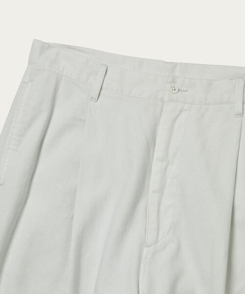 MONKEY TIME（モンキータイム）の「＜monkey time＞ BRSH/DRL 1P WIDE PANTS/パンツ（その他パンツ・メンズ・ライム/ナチュラル・M/L/XL）」の14枚目の写真