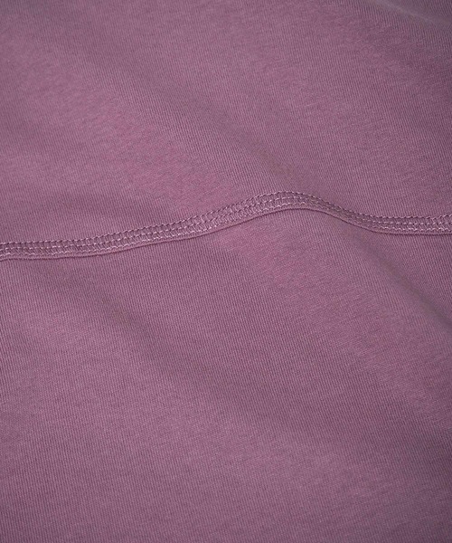 Crisp（クリスプ）の「2wayロングTシャツ（Tシャツ/カットソー・レディース・パープル/アイボリー・FREE）」の21枚目の写真
