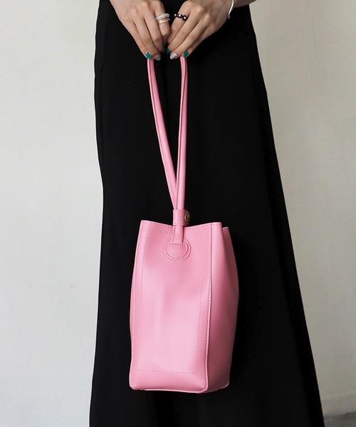 Riberry（リベリー）の「ワンハンドルロングバッグ（ハンドバッグ・レディース・ホワイト/ブラック/グリーン/ピンク・FREE）」の19枚目の写真