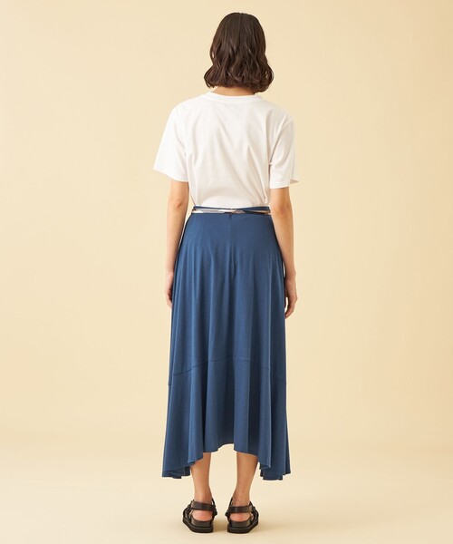 CB CRESTBRIDGE(シービークレストブリッジ)の「リボン付きティアードフレアスカート(スカート・レディース・ブラック/ベージュ系その他7・S/M)」の10枚目の写真