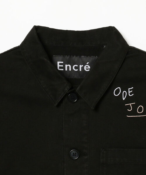 BEAMS LIGHTS（ビームスライツ）の「Encre. × BEAMS LIGHTS / 別注 カバーオール（カバーオール・メンズ・ブラック・X-LARGE/XX-LARGE）」の3枚目の写真