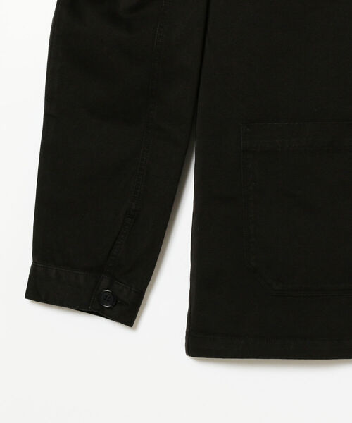 BEAMS LIGHTS（ビームスライツ）の「Encre. × BEAMS LIGHTS / 別注 カバーオール（カバーオール・メンズ・ブラック・X-LARGE/XX-LARGE）」の5枚目の写真