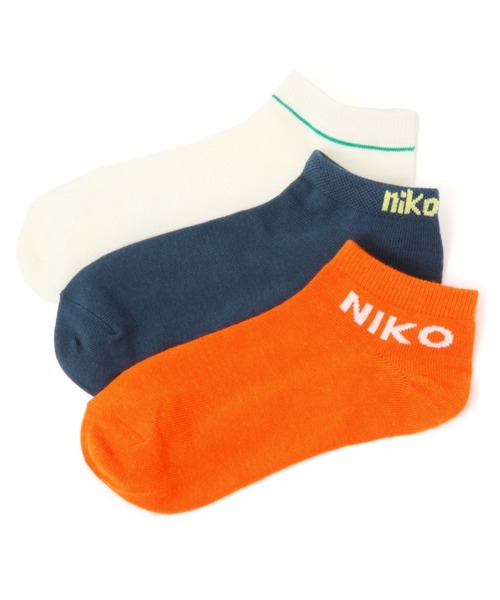 niko and...（ニコアンド）の「オリジナルスニーカー3SETソックス（ソックス/靴下・レディース・その他2/ブラック/ホワイト/その他3/ピンク/その他4/その他5/その他1/その他6/その他7・FREE）」の4枚目の写真