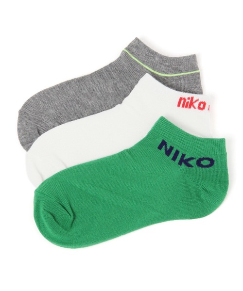 niko and...（ニコアンド）の「オリジナルスニーカー3SETソックス（ソックス/靴下・レディース・その他2/ブラック/ホワイト/その他3/ピンク/その他4/その他5/その他1/その他6/その他7・FREE）」の5枚目の写真