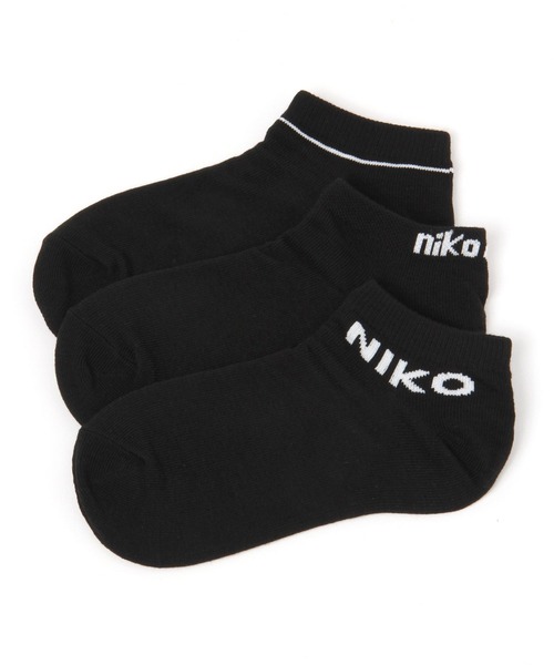 niko and...（ニコアンド）の「オリジナルスニーカー3SETソックス（ソックス/靴下・レディース・その他2/ブラック/ホワイト/その他3/ピンク/その他4/その他5/その他1/その他6/その他7・FREE）」の2枚目の写真