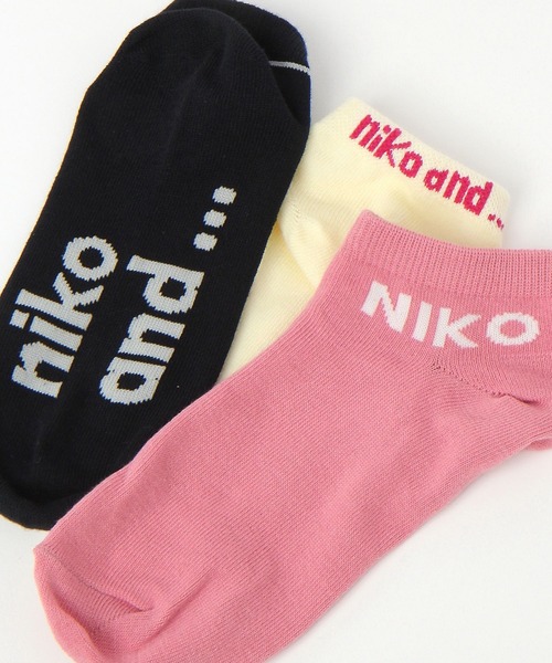 niko and...（ニコアンド）の「オリジナルスニーカー3SETソックス（ソックス/靴下・レディース・その他2/ブラック/ホワイト/その他3/ピンク/その他4/その他5/その他1/その他6/その他7・FREE）」の11枚目の写真