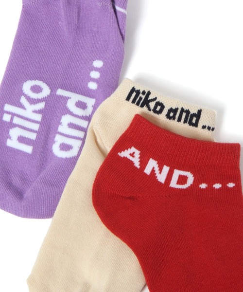 niko and...（ニコアンド）の「オリジナルスニーカー3SETソックス（ソックス/靴下・レディース・その他2/ブラック/ホワイト/その他3/ピンク/その他4/その他5/その他1/その他6/その他7・FREE）」の15枚目の写真