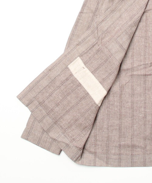 Snow Peak（スノーピーク）の「C/L Merange Stripe Shirt Jacket（カバーオール・メンズ・ブラウン/オリーブ・1/MEDIUM/SMALL/LARGE/X-LARGE）」の3枚目の写真