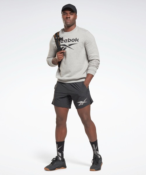Reebok(リーボック)の「ストレングス グラフィック 2.0 ショーツ / Strength Graphic 2.0 Shorts(その他パンツ・メンズ・ブラック/ブルー・SMALL/MEDIUM/LARGE/X-LARGE/XX-LARGE/X-SMALL/XXX-LARGE)」の7枚目の写真