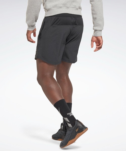 Reebok(リーボック)の「ストレングス グラフィック 2.0 ショーツ / Strength Graphic 2.0 Shorts(その他パンツ・メンズ・ブラック/ブルー・SMALL/MEDIUM/LARGE/X-LARGE/XX-LARGE/X-SMALL/XXX-LARGE)」の3枚目の写真