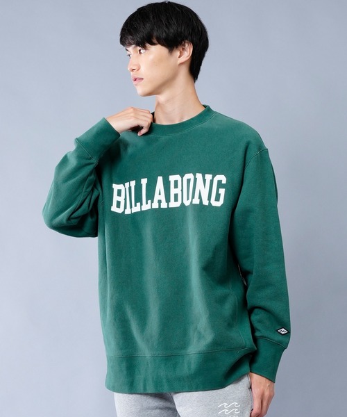 BILLABONG(ビラボン)の「BILLABONG/ビラボン カレッジロゴ風 ヘビーウェイト トレーナー/スウェット BC012-006(スウェット・メンズ・グリーン/グレー/ネイビー・XL/L/M)」の10枚目の写真