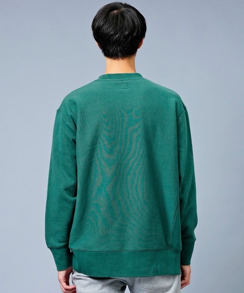 BILLABONG(ビラボン)の「BILLABONG/ビラボン カレッジロゴ風 ヘビーウェイト トレーナー/スウェット BC012-006(スウェット・メンズ・グリーン/グレー/ネイビー・XL/L/M)」の12枚目の写真