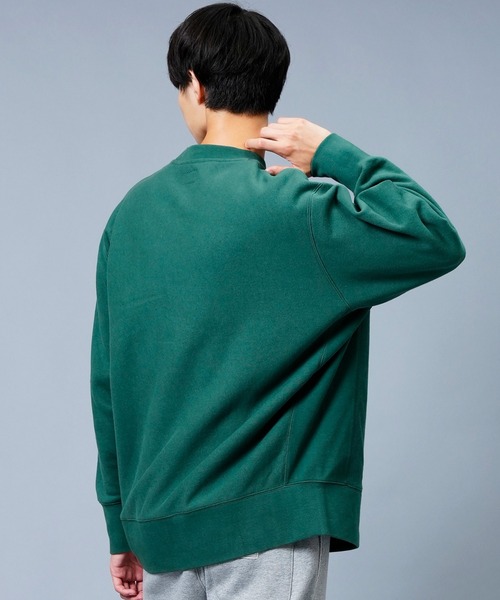 BILLABONG(ビラボン)の「BILLABONG/ビラボン カレッジロゴ風 ヘビーウェイト トレーナー/スウェット BC012-006(スウェット・メンズ・グリーン/グレー/ネイビー・XL/L/M)」の11枚目の写真