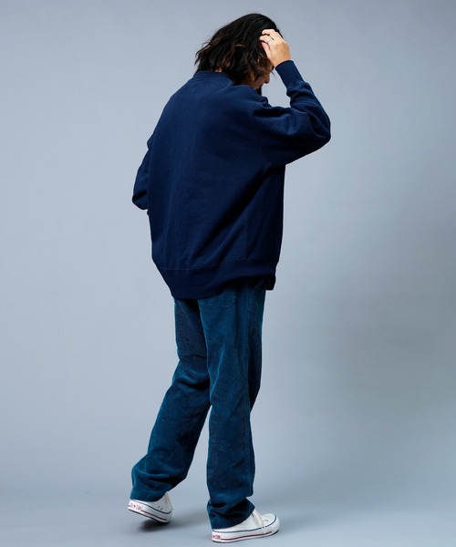 BILLABONG(ビラボン)の「BILLABONG/ビラボン カレッジロゴ風 ヘビーウェイト トレーナー/スウェット BC012-006(スウェット・メンズ・グリーン/グレー/ネイビー・XL/L/M)」の22枚目の写真