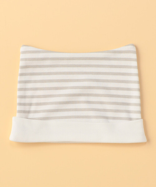 COMME CA ISM（コムサイズム）の「ニットキャップ・スタイ入り　ギフトセット(キャップサイズ42-44cm)（ベビーギフト・キッズ・ホワイト/ベージュ/サックスブルー/ピンク・42-44cm）」の17枚目の写真