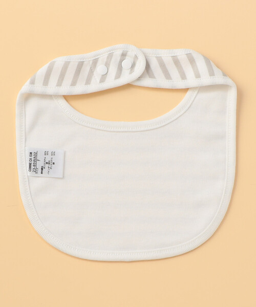 COMME CA ISM（コムサイズム）の「ニットキャップ・スタイ入り　ギフトセット(キャップサイズ42-44cm)（ベビーギフト・キッズ・ホワイト/ベージュ/サックスブルー/ピンク・42-44cm）」の15枚目の写真