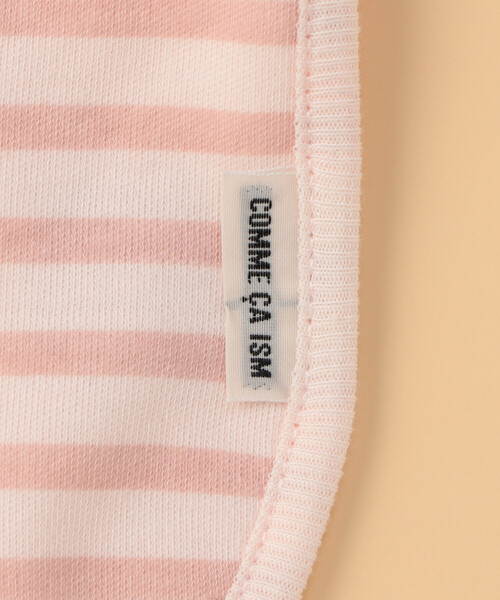 COMME CA ISM（コムサイズム）の「ニットキャップ・スタイ入り　ギフトセット(キャップサイズ42-44cm)（ベビーギフト・キッズ・ホワイト/ベージュ/サックスブルー/ピンク・42-44cm）」の11枚目の写真